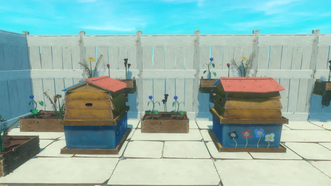two beehives