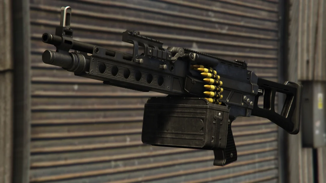 GTA 5 Weapons Guide: The Best Machine Gun: Combat MG Mk 2