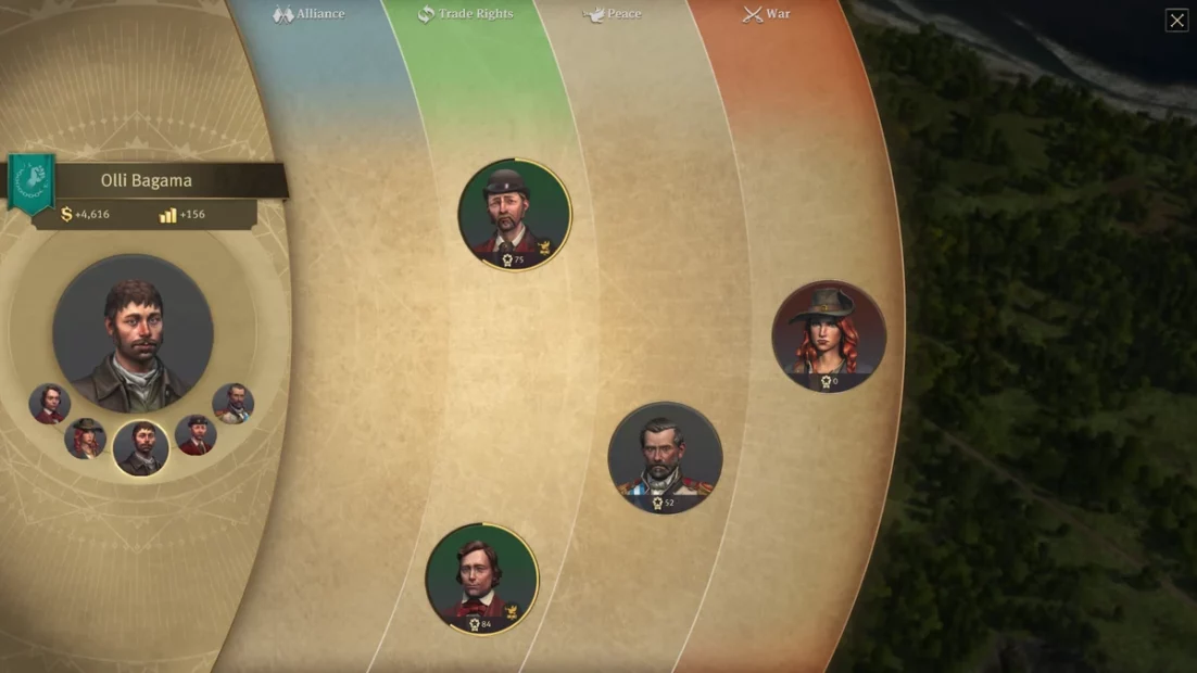 Anno 1800 Diplomacy