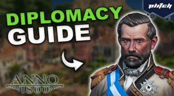 Anno 1800 Diplomacy guide with game character