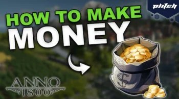 Anno 1800 Money guide with bag of money