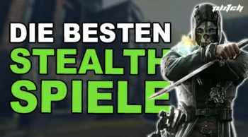 Die besten Stealth Spiele Thumbnail mit Dishonored Charakter