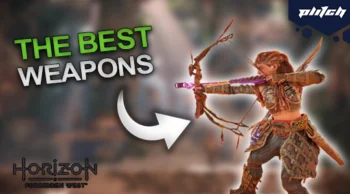 Aloy holding bow and arrow