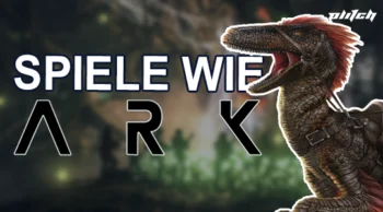 Spiele wie Ark Blog Thumbnail mit Dinosaurier