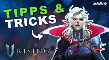 V Rising Tipps & Tricks Thumbnail mit Vampir