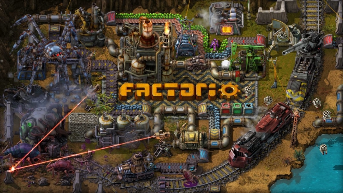 Die besten Fabrikbauspiele: Factorio