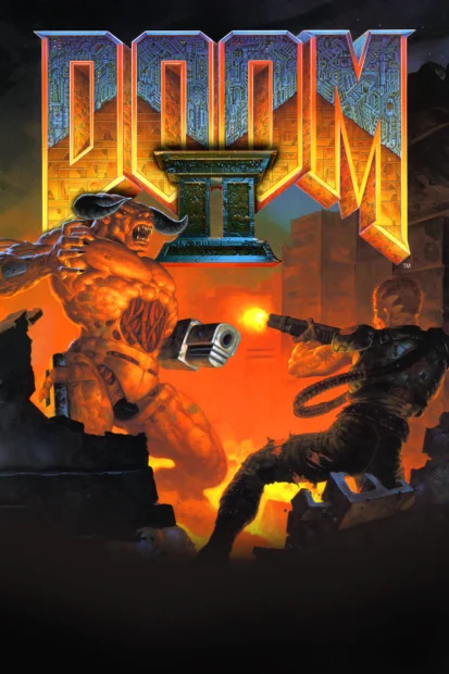 Doom 2 game cover