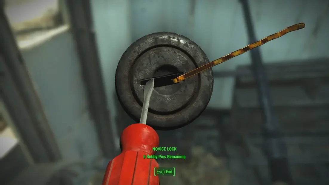 Fallout 4 Lockpicking Guide: How to pick locks with a hairpin