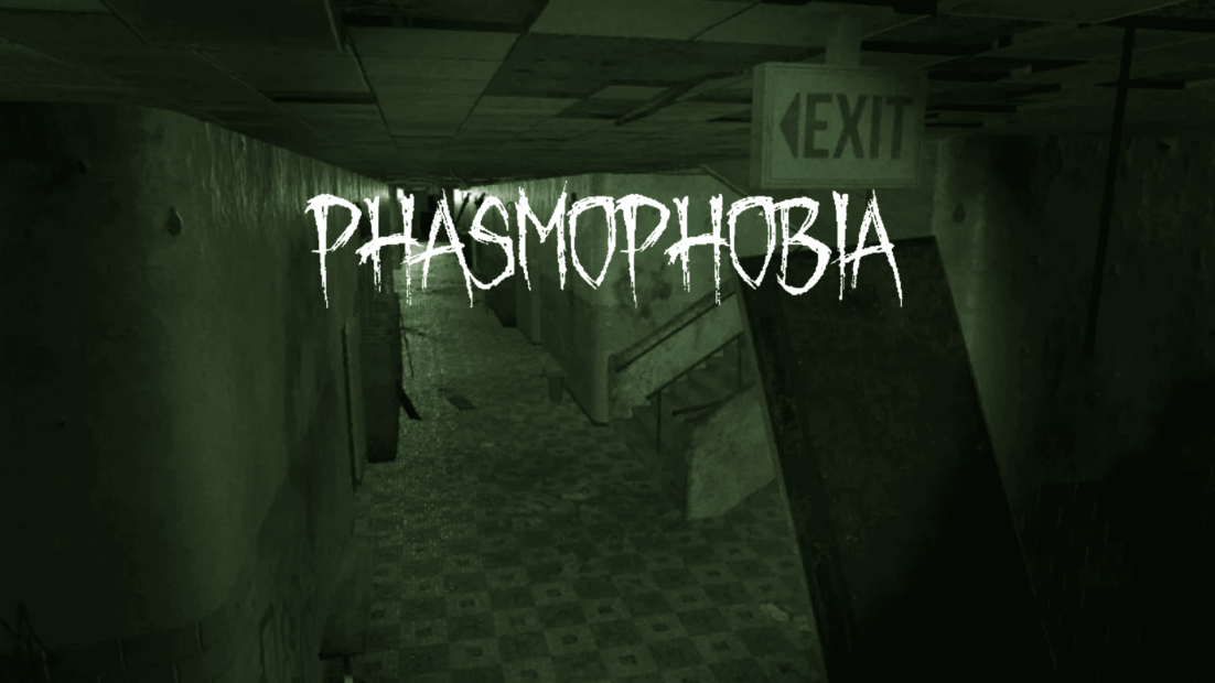 the best horror games: phasmophobia