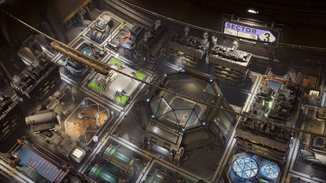 Weltraumstation in IXION