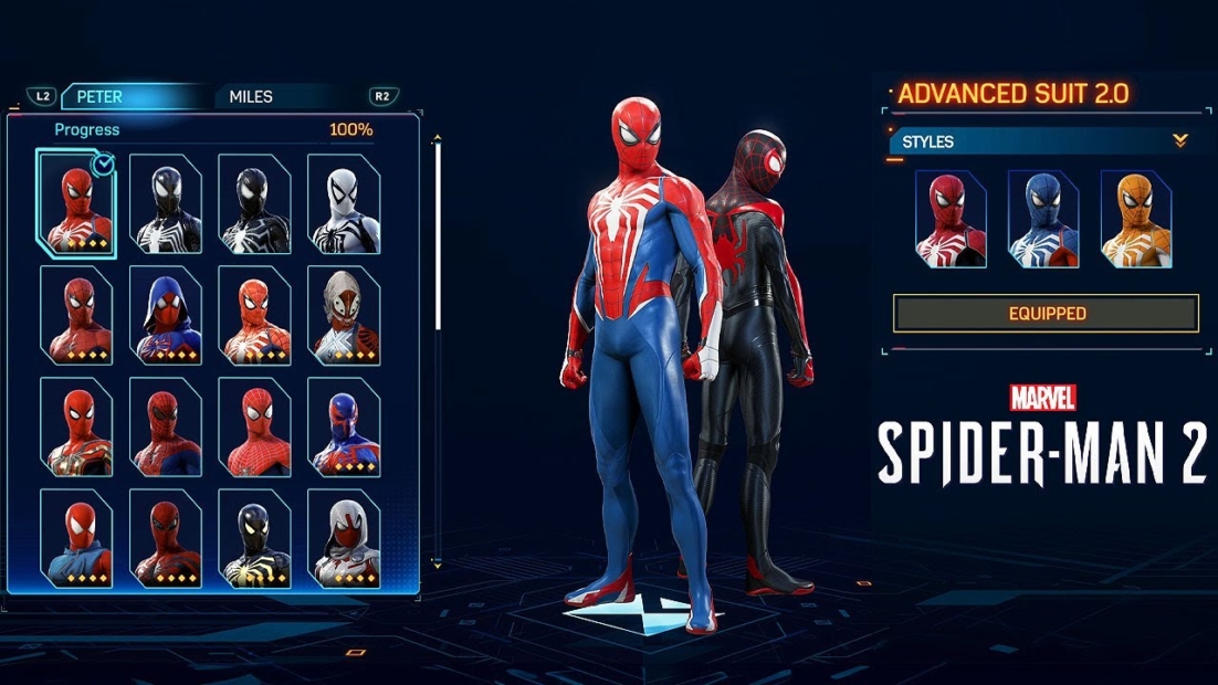 Spider-Man 2 Suits