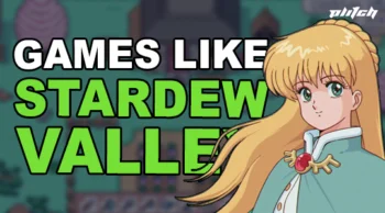 Games Like Stardew Valley Thumbnail with a game character